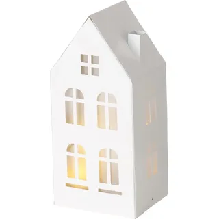 Boltze Home Deco Haus Domizil Metall LED H22,3cm