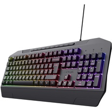 Trust Gaming GXT 836 Evocx Gaming Tastatur, Französisches AZERTY-Layout