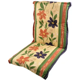 Polsterauflage für Niedriglehner-Gartenstühle Sitzkissen Sesselauflage Auflage