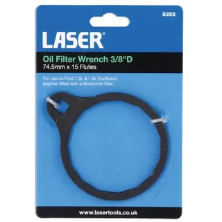 LASER TOOLS 8255 Ölfilterschlüssel-Set schwarz