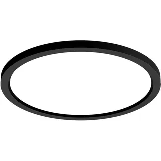 Philips Hue LED-Panelleuchte Aurelle White Ambiance Ø 39,5 cm Schwarz