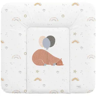 Ceba Baby® Wickelauflage 75x72 cm – Weiche Wickeltischauflage für Jungen & Mädchen – Wasserdicht & Abwaschbar – OEKO-TEX® 100 – Made in EU - Big Bear