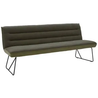 Dieter Knoll SITZBANK Grün, Schwarz - 238x89x68 cm