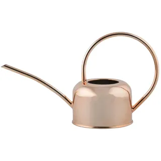 Esschert Design Gießkanne Gold aus Edelstahl ca. 1 L