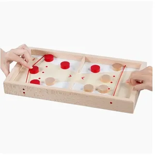 GoKi Super Puck Brettspiel, 2 in 1