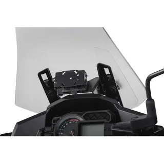 SW-Motech Navi-Halter im Cockpit für Kawasaki Versys 1000 (15-17)