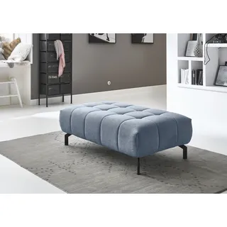 die planbar Sitzhocker MP-IN18022 Polyester 126 x 42 x 76 cm Blau/Türkis
