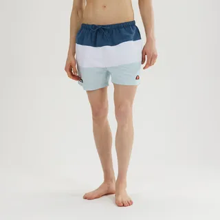 Badehose ELLESSE "CIELO SWIM SORTS", Herren, Gr. S, N-Gr, blau, weiß, l, Obermaterial: 100% Polyester, Badehosen Badehose, für sportliche Aktivitäten, für intensive Trainingseinheiten