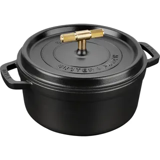 Staub Cocotte Buster + Punch Bräter 24 cm rund