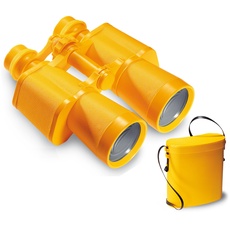 NAVIR 1020Y Fernglas 4-fache Vergrösserung, Outdoor-Spielzeug, für Kinder ab 5 Jahren, gelb