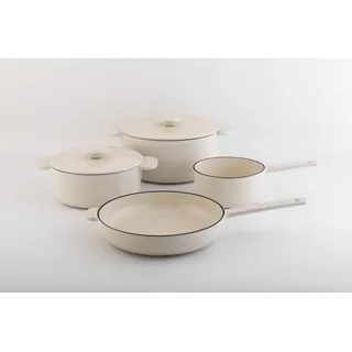 ANDEN 6-teiliges Kochgeschirr-Set, Gusseisen, Emaille-Beschichtung