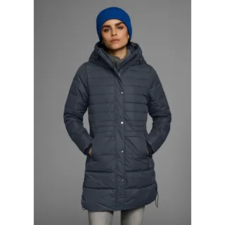 POLARINO Wintermantel Warm wattiert. Obermaterial: wasserabweisend und winddicht., blau