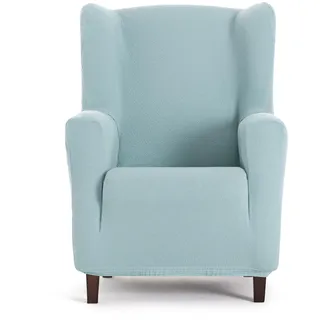 EYSA Bi-elastischer Sofabezug für Ohrensessel, Marinblau, Harlem-Design