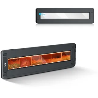 JJC 35mm Filmhalter Negativ Foto Scannen Maske Streifenhalter Abdeckung für Flachbett-Scanner mit Hintergrundbeleuchtung