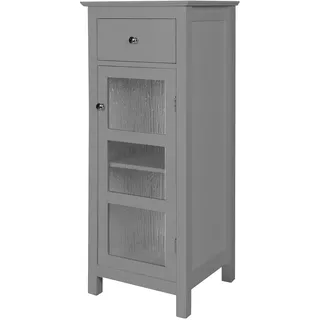 Teamson Home Badezimmer Connor Freistehender Schrank Grau EHF-579G