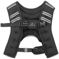 ProsourceFit Exercise Weighted Training Vest - 6lb, Black