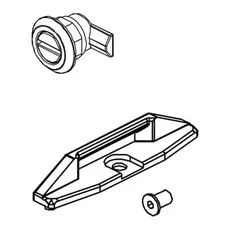 Cubic Snap screw complete long closing clamp