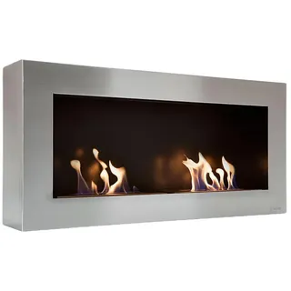 Purline Nisa Ethanol-kamin - Black / Silver