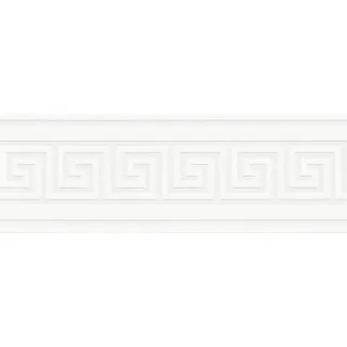 A.S. Création selbstklebende Bordüre Meander Grau-Weiß