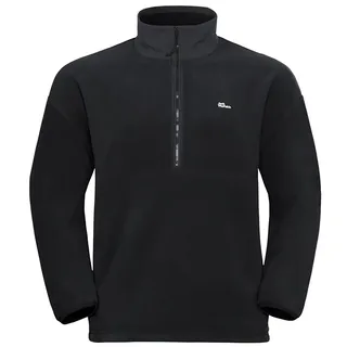 Jack Wolfskin Sumetro Half Zip Fleecepullover Schwarz XL