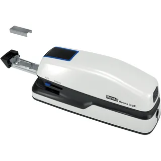 Rapid Rexel Optima Grip Elektro-Heftgerät (inkl. Heftkla mmern) silber/schwarz