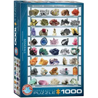 Eurographics Puzzle Mineralien 1000 Teile