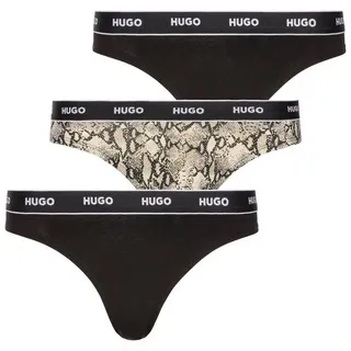 Hugo String TRIPLET THONG DESIGN (Set, 3-St., 3) mit Logobund braun M (38)