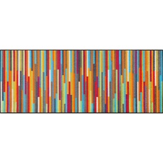 Bild von Mikado Stripes 75 x 190 cm bunt