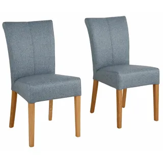 Home Affaire Esszimmerstuhl Queen Polsterstuhl BESTSELLER blau 4er Set