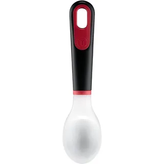 Tefal Ingenio+ Eisportionierer, spülmaschinengeeignet, ergonomisch | Eisportionierer mit Antihaft-Beschichtung, Eislöffel ideal zum einfachen Portionieren von Eis, schwarz/rot, K19801