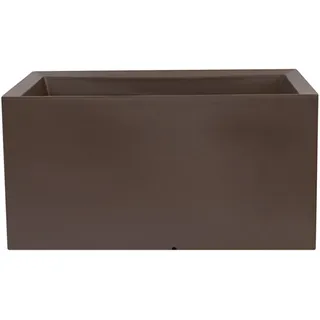 Wellhome Polyethylene 80x40x40cm Blumenkasten - Taupe 80 x 40 x 40 cm