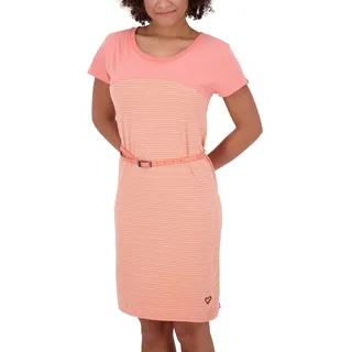 ALIFE and Kickin ClarinaAK B Shirt Dress Peach Melange S