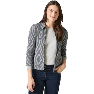Cecil Damen Federgarn-Cardigan mit Print