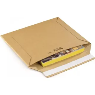 75 Hüllen aus Pappe - 25 x 20 cm - Braun