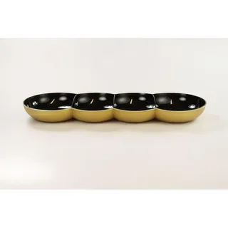Tupperware Allegra Perle in schwarz / gold - Rot