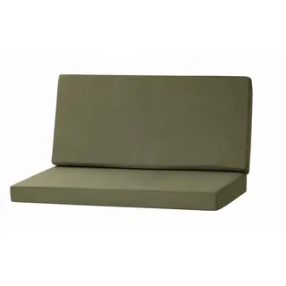Setgarden Techno Gartenkissen Für Polyrattan Möbel 150 x 60 x 50cm – Kissen für 3 Sitzer Gartensofa 1tlg Grün