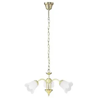 Rabalux 7233 Kronleuchter 3 Spots Rafaella, E14, gold, rund, Klassisch, ø600mm - Weiß