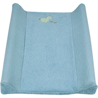 Sterntaler Sterntaler® Wickelauflagenbezug »Wickelauflagenbezug schmal DINO Rexi«, blau