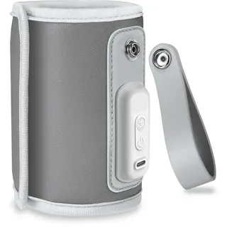 Lionelo Care Thermup Go Babyflaschenwärmer Grey Silver 1 St.