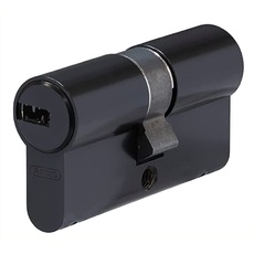 ABUS Profil-Zylinder D6XBL 30/35 mit Codekarte und 5 Schlüsseln - 96802 - schwarz