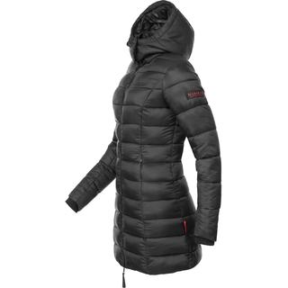 Steppmantel MARIKOO "Steppmantel Abendsternchen", Damen, Gr. 6XL, schwarz, Obermaterial: 100% Nylon NY.  Obermaterial: Futter: 100% Polyester PES. 100% Polyester PES., Mäntel Steppmantel