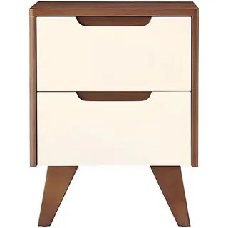 Nacht Tisch Konsole Beistell Schlaf Wohn Zimmer Tische Möbel Vintage Konsolen - Braun