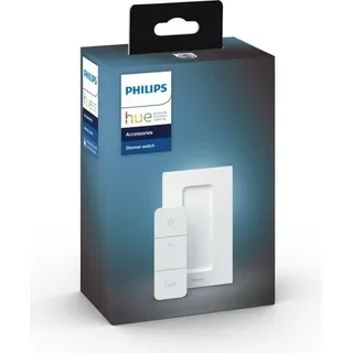 Philips Hue Dim Switch, Tragbarer Dimmschalter, Kabellos, Weiß - Bunt
