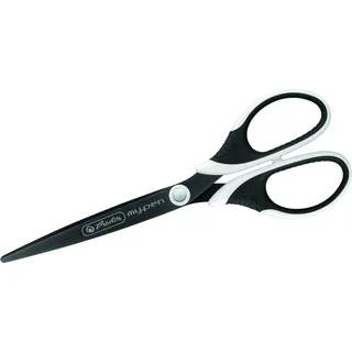 Herlitz Papierschere my.pen schwarz-weiß 18,0 cm