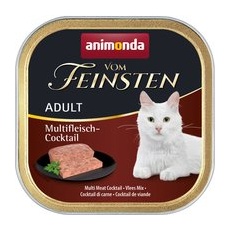 6x100g Adult Animonda vom Feinsten Hrană pisici - Amestec de carne