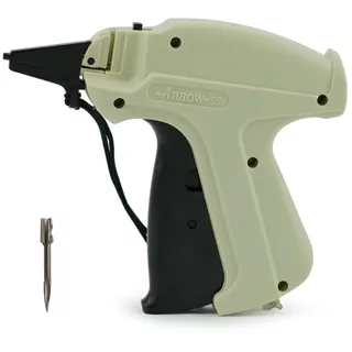 Pokornys - Etikettierpistole Arrow 9S Standard - im Set mit 1 Ersatznadel I Etikettiergerät zur Befestigung von Etiketten und Preisschildern an Textilien und Kleidung, wie Jeans, Handtücher, etc.