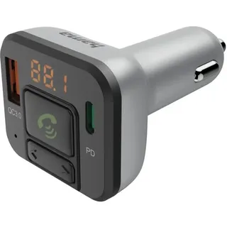 Hama FM Transmitter mit Bluetooth und Freisprechfunktion 00014169