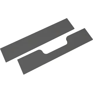 Umbauseiten 2er Set für Kinderbett MANISA-19 in Grau, B/H/T: ca. 140/27/2 cm - Grau