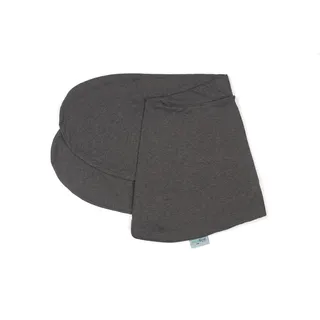 pic Bear Ersatzbezug für Stillkissen - hochwertige anschmiegsame Jersey Baumwolle für Lagerungskissen - Seitenschläferkissen - Classic 190 cm - Dark Grey Melange