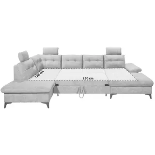 Z2 Ecksofa DURBAN - SCU ca. 170,00x324,00x218,00